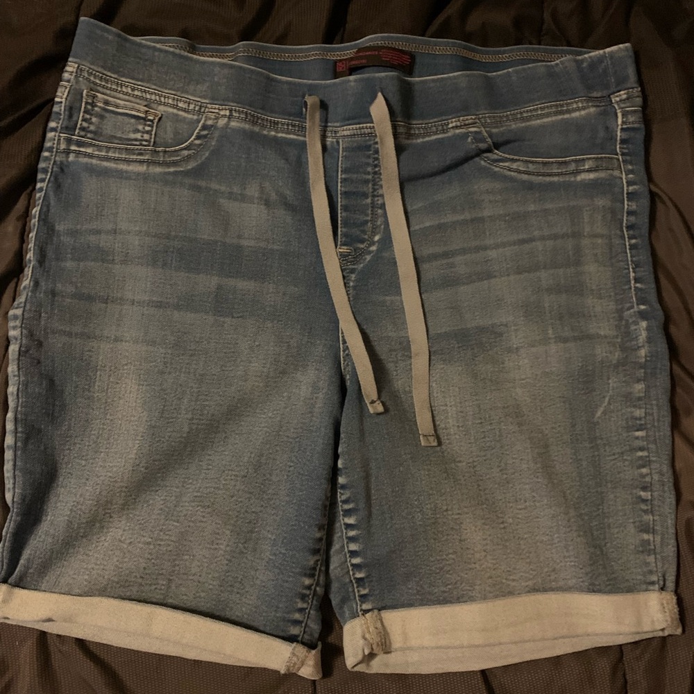 Stretchy Jean Shorts